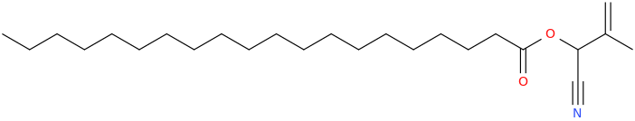 (1 cyano 2 methylprop 2 enyl) icosanoate